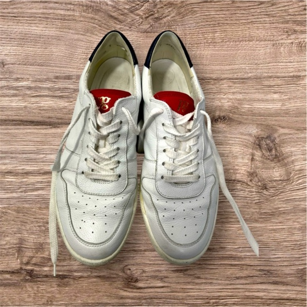 Paul Green White, Red and Blue Sneakers, EUC, size 9-9.5